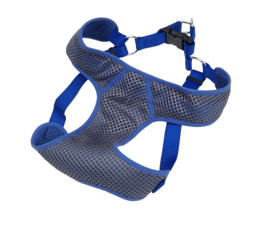 Co69801 Comfort Soft Sport Wrap Adjustable Dog Harness - Grey & Blue
