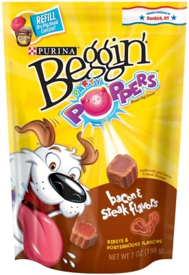 UPC 038100168993 product image for Animal Supply Company NP16899 Beggin Party Poppers Steak 7 oz. | upcitemdb.com