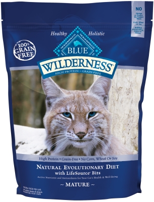 Bb10580 Blue Buffalo Wilderness High Protein Dry Senior Cat Food