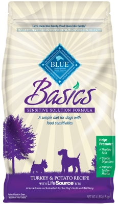 Bb10539 Basics Limited-ingredient Dry Adult Dog Food - Turkey & Potato