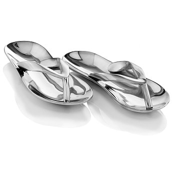 3550 Chancla Polished Sandals - Pair