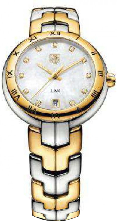 Link Two-tone Diamond Ladies Watch Wat1353.bb0962