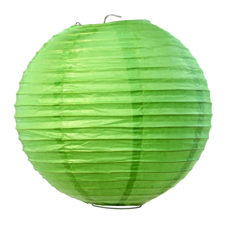 403923 Paper Lanterns - Kiwi Green - 12 In.