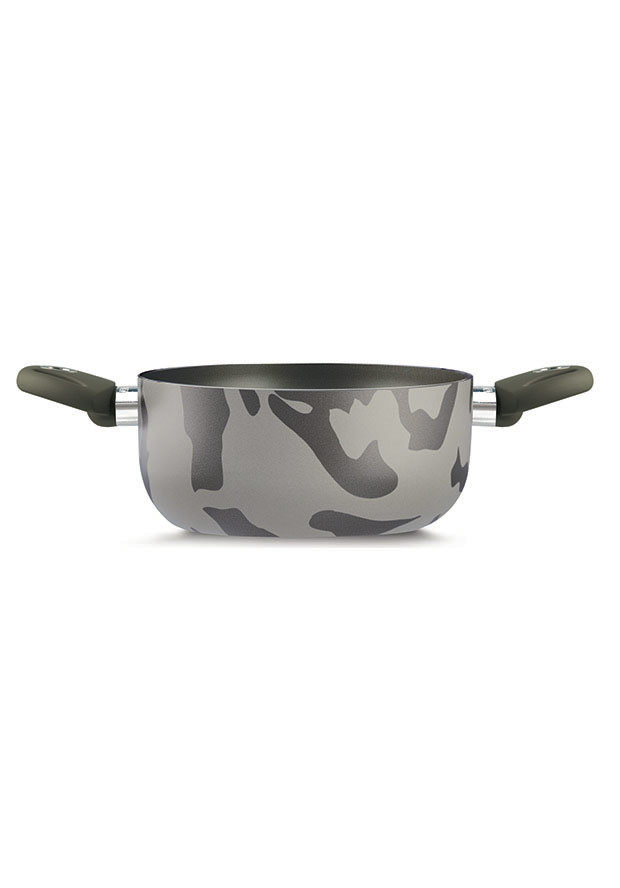 Lancaster Commercial Products Camouflage Bio-ceramix Nonstick Sauce Pan - 7.75 In., 2 Side Handles