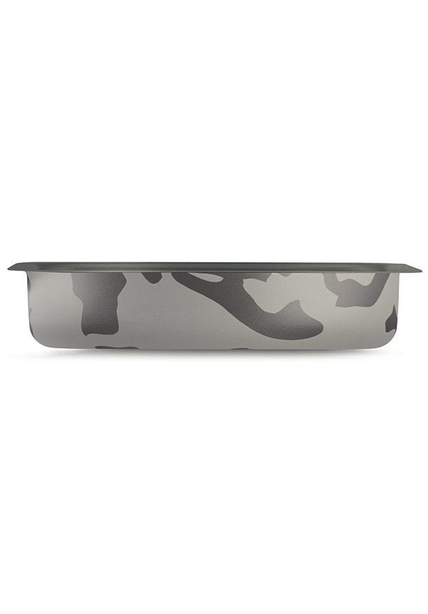 Lancaster Commercial Products 07pen8317 Camouflage Bio-ceramix Nonstick Roaster, 11.75 X 8.5 In.