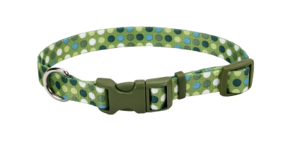 Co62160 Attire Adjustable Collar 0.75 X 20 In. - Green Dot