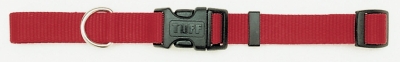 Co69711 1 In. Adjustable Nylon Collar, Red - 20 In.