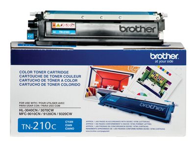 Brother TN210C Toner Cartridge, Cyan