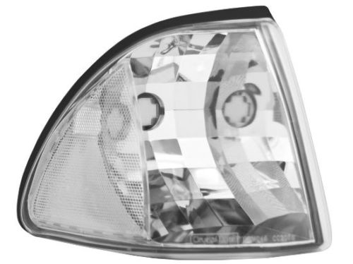 Cwc-508 Front Left & Right Crystal Clear Corner Lens For Ford Mustang 1987-1993