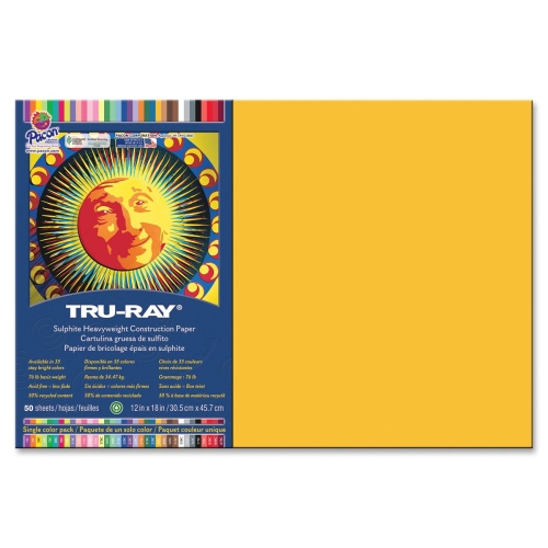 PAC102998 Tru-Ray Heavyweight Construction Paper PAC102998 Tru-Ray Heavyweight Construction Paper