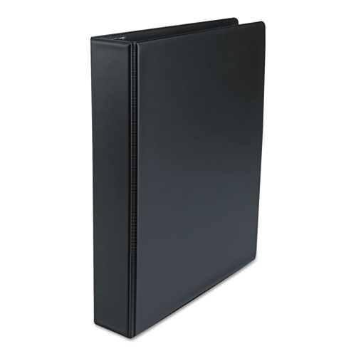 UPC 087547999158 product image for UNV33401PK Suede Finish Round Ring Binder- 1.5 in. Capacity - Black | upcitemdb.com