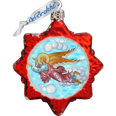 Gdebrekht 772024 Flying Angel Glass Ornament