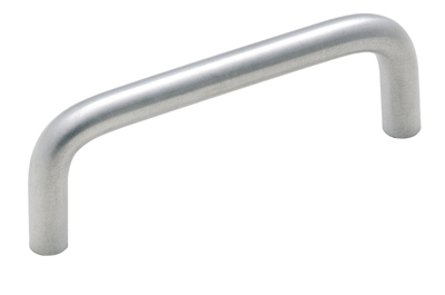 A00865 26d Amerock Solid Brass 3 In. Pull, Dull Chrome
