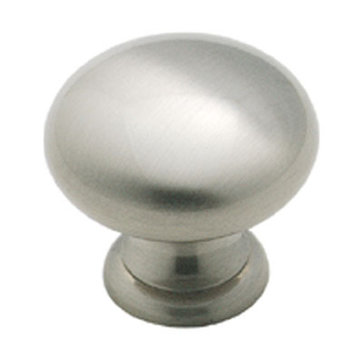 A01950 Hg10 Amerock Solid Brass 1.25 In. Hollow Cabinet Knob, Satin Chrome