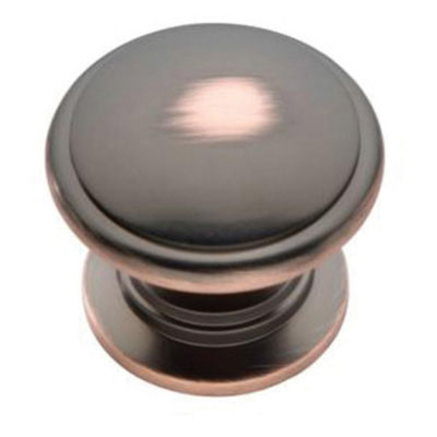 Bwp3053 Obh Belwith 1.25 In. Knob, Oil Rubbed Bronze Highlighted