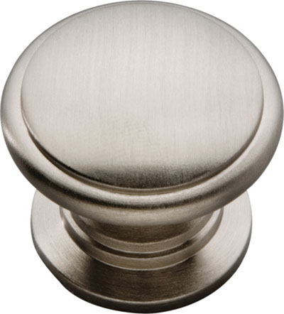 Bwk44 Ss Belwith Knob, 1.25 In. Stainless Steel