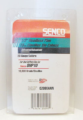 Cacz08eaa Senco 0.25 In. Length 23 Gauge Galvanized Micro Pin