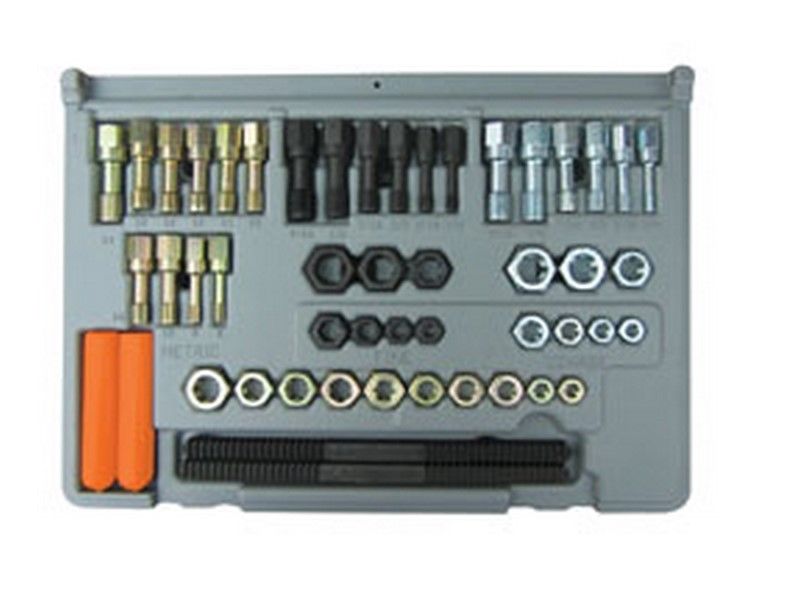 Lng-971 Sae And Metric Thread Restorer Kit - 48 Pieces