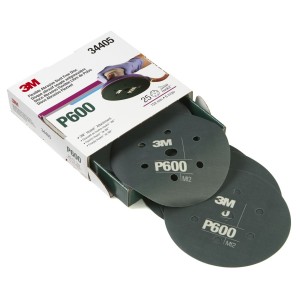 3m-34405 Flexible Abrasive Hookit Dust Free Disc, 6 In., P600
