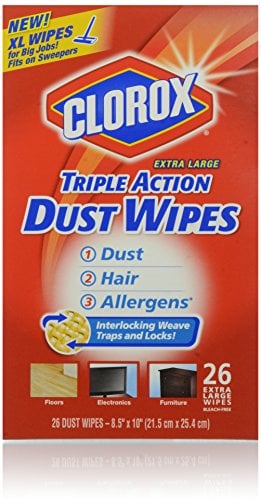 UPC 044600313115 product image for CLO31311 Triple Action Dust Wipes | upcitemdb.com