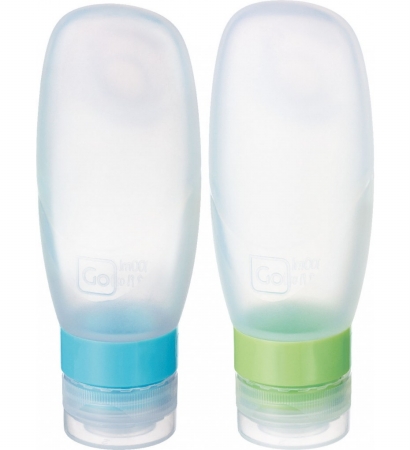 Squeezy Bottles - 1 Blue And 1 Green