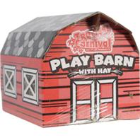 F.m. Browns - Pet 118603 Tropical Carnival Play Barn With Hay, 3 Oz.