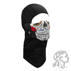 Balboa Zan Headgear Wbnfm003h Removable Half Mask Neoprene White Muerte