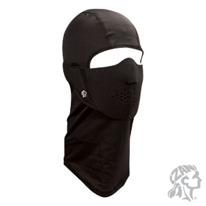 Balboa Zan Headgear Wbnfm114 Balaclava Nylon Removable Half Mask Neoprene - Black