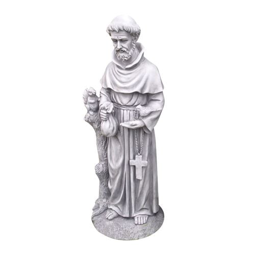 Qfc102 31 In. St. Francis Statue