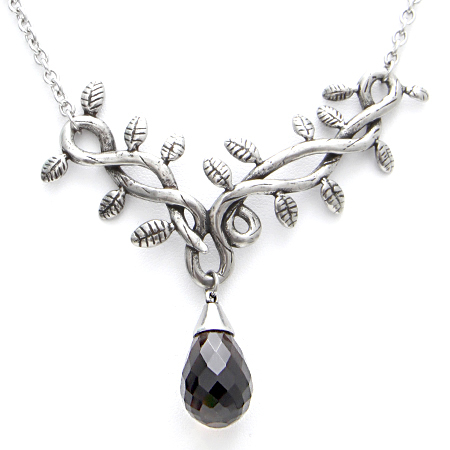 A062 Vine And Stone Necklace