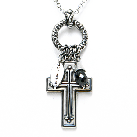 A065 The Charmed Cross Necklace