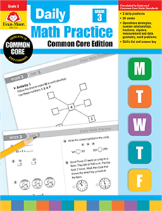 752 Daily Common Core Math Practice, Grade 3