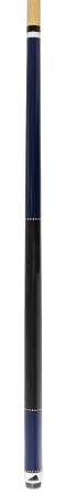 57 In. Two-piece Hardwood Cue, Blue