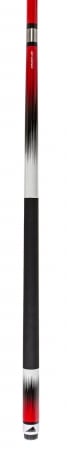58 In. Deluxe Composite Neon Fade Cue, Red
