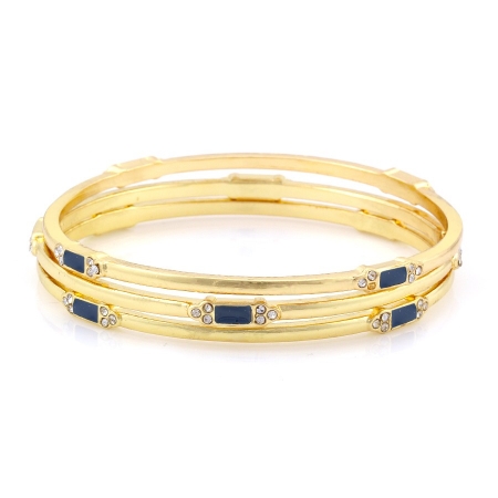 800000084167 Gold Navy Bracelets