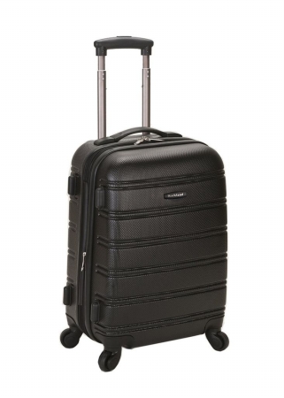 Foxluggage F145-charcoal 20 In. Expandable Abs Carry On