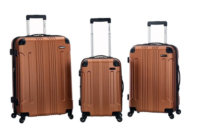 Foxluggage F190-brown Upright Luggage, 3 Pieces
