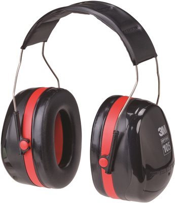 H10a Peltor Optime 105 Series Earmuff And Headband