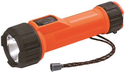 Ms2dled Energizer Intrinsically Safe 2d Led Flashlight, Orange & Black