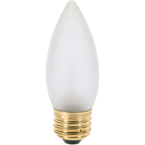 A3635 Satco Incandescent Decorative Lamp B11, 40 Watt, Frost