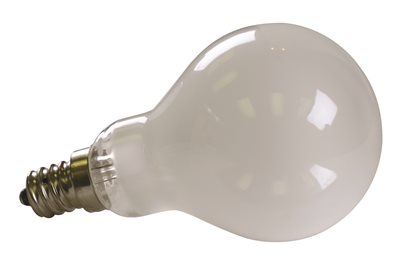S2743 Satco Incandescent Lamp A15, 60 Watt, Frost