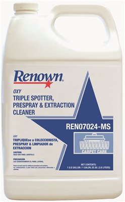 Ren07024-ms Oxy Triple Spotter Prespray & Extraction Cleaner 1 Gallon