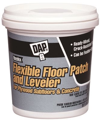 59190 Dap Flexible Floor Patch & Leveler, Light Grey