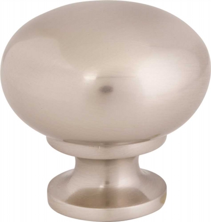 2491935 Cabinet Knob 1-1/4 In. Brushed Nickel 25 Per Pack