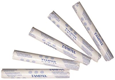 T500 Original Regular Tampax Tampons In Individually Wrapped Vending Tubes White 500 Tubes Per Case