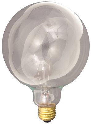 S3012 Satco Incandescent Decorative Lamp G40, 60 Watt - Clear