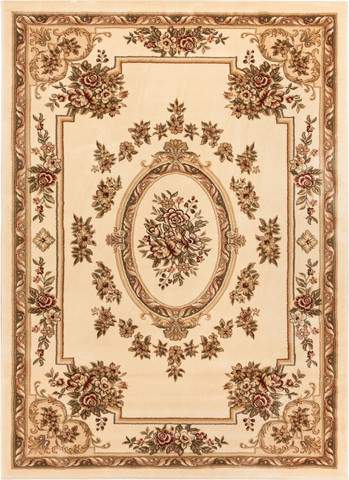 Timeless Le Petit Palais Rug, Ivory - 2 Ft. 7 In. X 12 Ft.