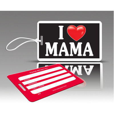 Tagcrazy Ihc020 Iheart Luggage Tags - I Heart Mama - 3 Pack