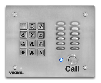 Voip Stainless Steel Entry Phone With Built-in Keypad And Entry System