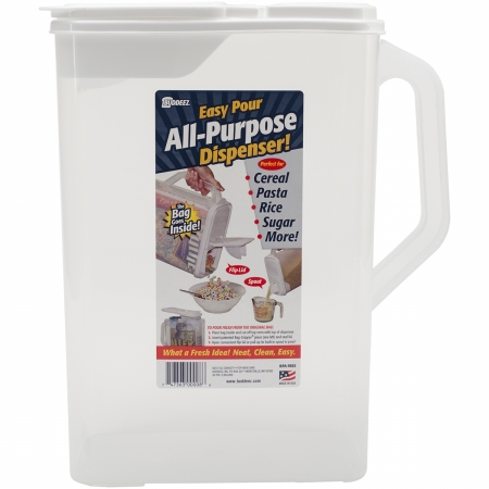 B00138 8 Qt. Bag - In All - Purpose Dispenser With Handle - 13.5 X 9.75 X 5.375 In.